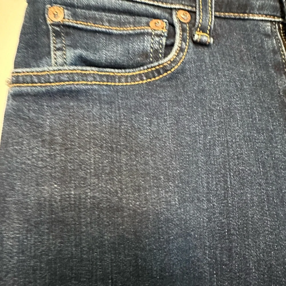 rag & bone Nina High Rise Skinny Jeans Marine Blue Dark Wash Denim Size 27